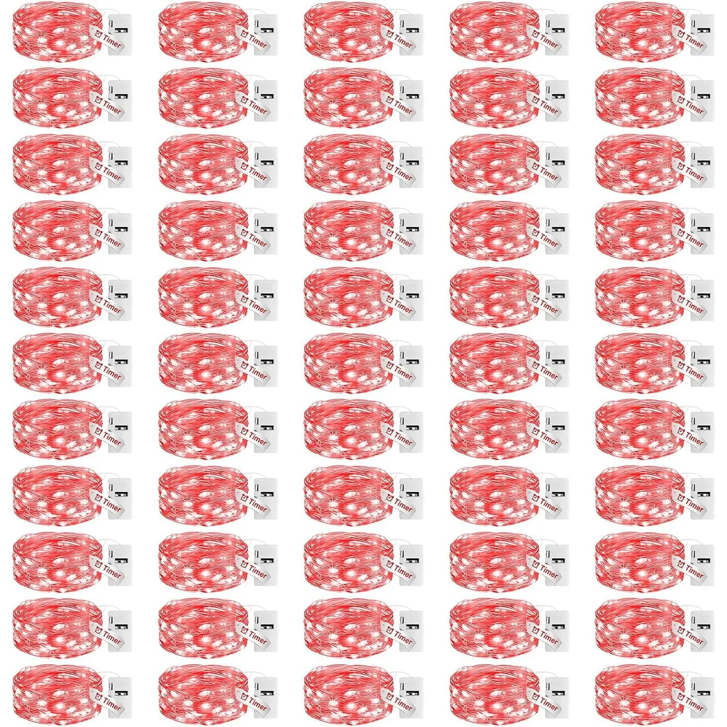 50 Packs-Red