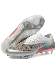 Men's & Women's Soccer Cleats, Outdoor Artificial Grass Football Shoes, Unisex Training Boots, High-Quality Ag/fg Style