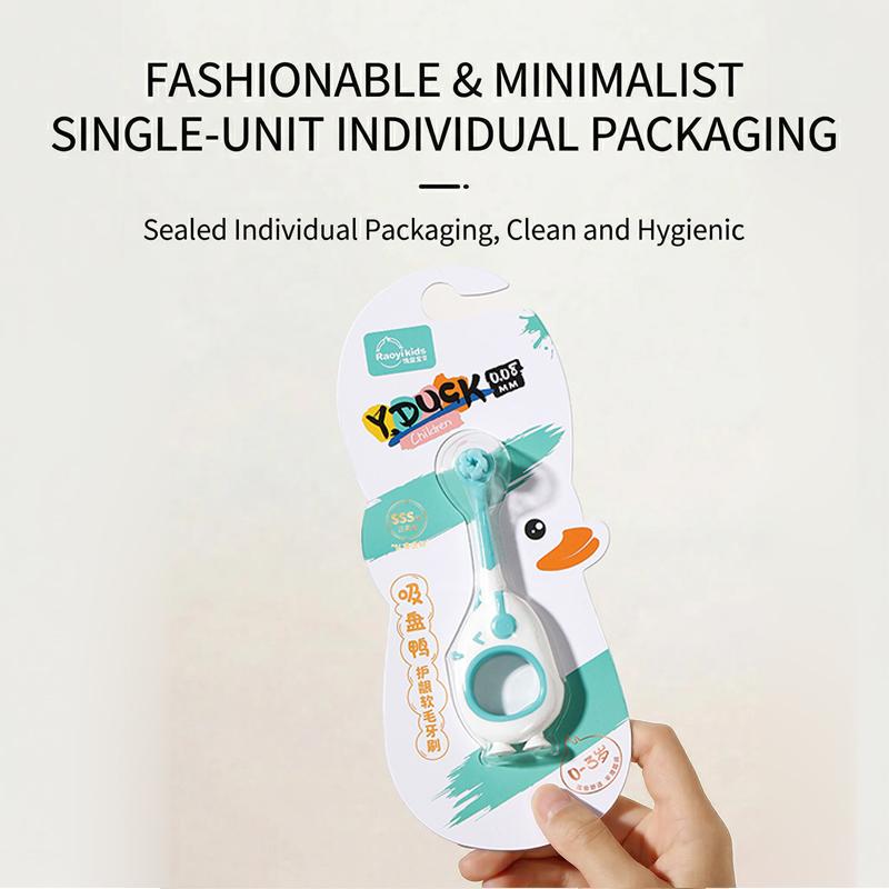 ICESEE Cartoon Themed Children's Toothbrush with Ultra-Fine Bristle, Tooth-Protecting for Baby, Resistant to Shedding and Fraying, Non-Slip and Easy to Grip, Maximum Cleaning Power