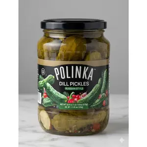 Polinka Russian Style Dill Pickles