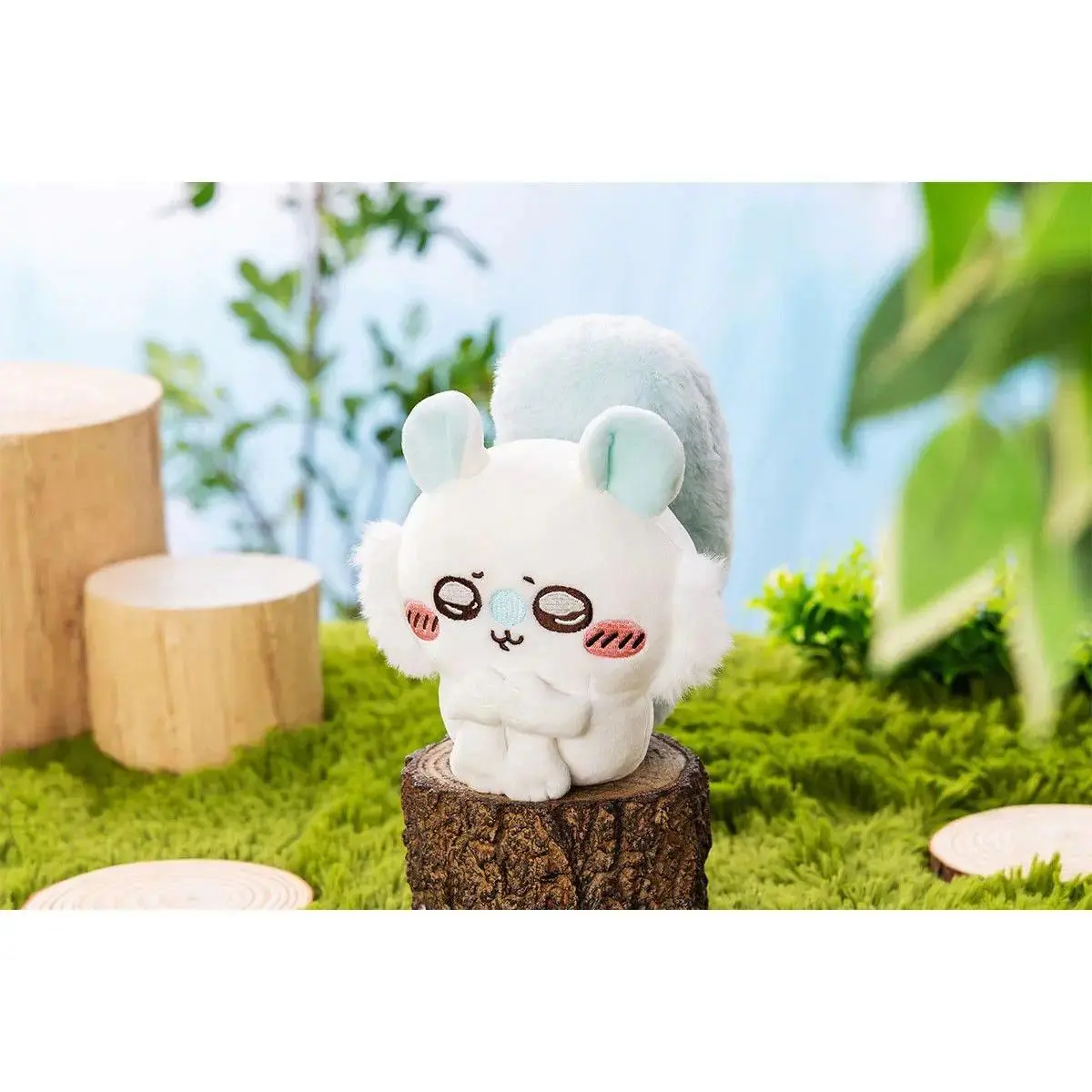 12cm Cute Chiikawa Momonga Plush Toy - Japanese Anime Unisex Monkey Graphic Hanging Decor, Home Decoration, Children's Gift, House Decoration