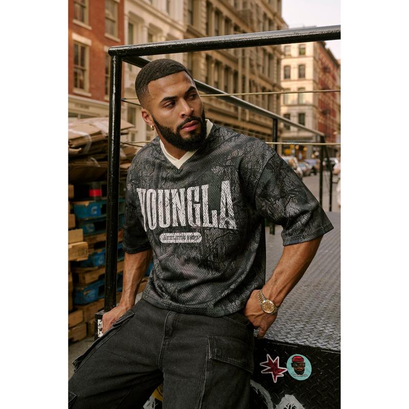 4187 - Varsity Football Cropped Jersey