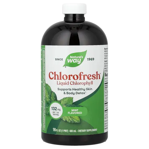 Nature's Way Chlorofresh®, Liquid Chlorophyll, Mint, 16 fl oz (480 ml)