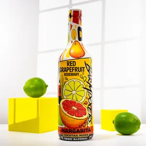 Cocktail mixer grapefruit rosemary Margarita cocktail syrup, non-alcoholic 750 ML