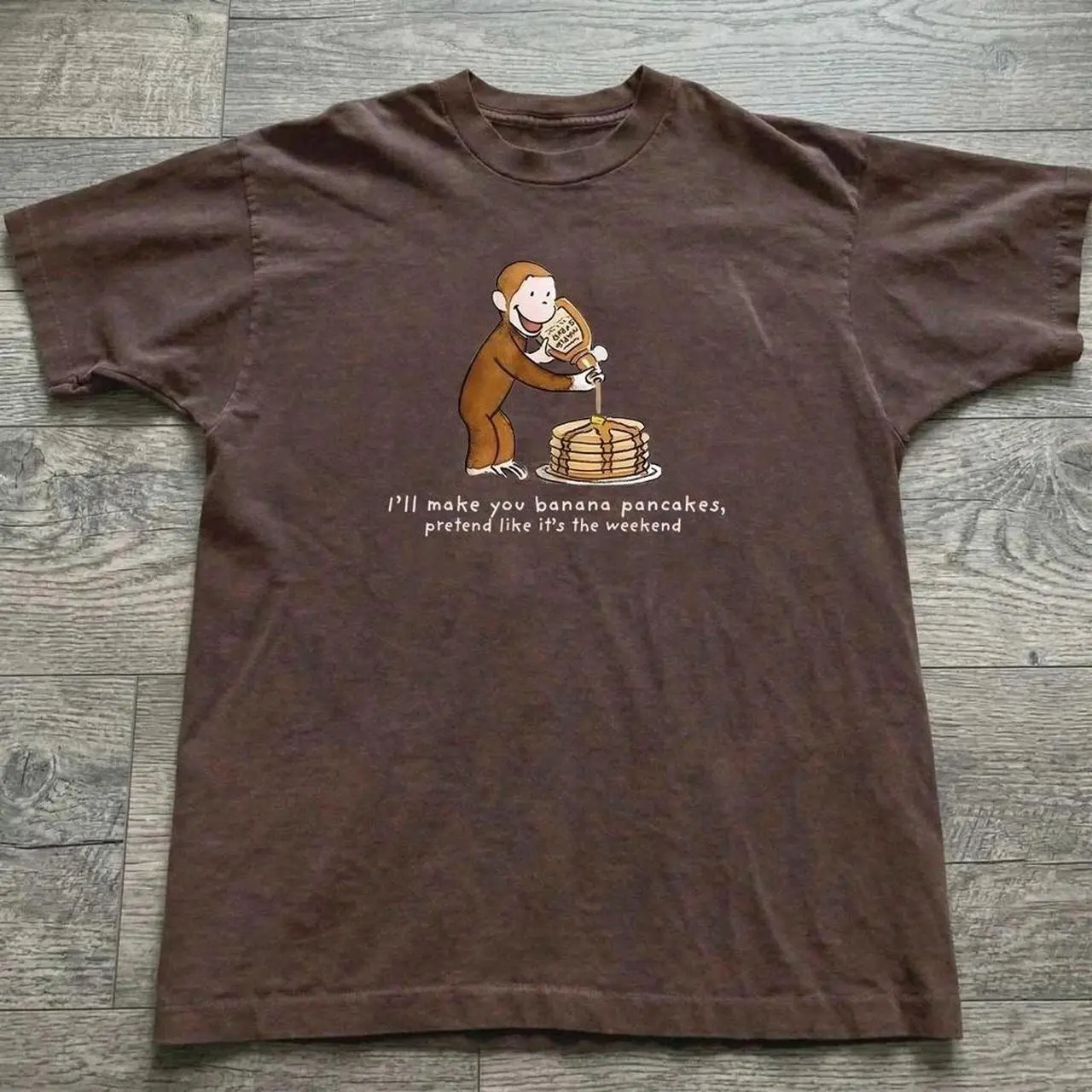 Curious George cotton t-shirt, Vintage Cartoons, Baking, Pinterest, 90s Style Tee, Comics, Soft Girl, Ahs Style, Nostalgia, Streetwear