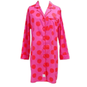 Pink/red polka dot Sleep Shirt