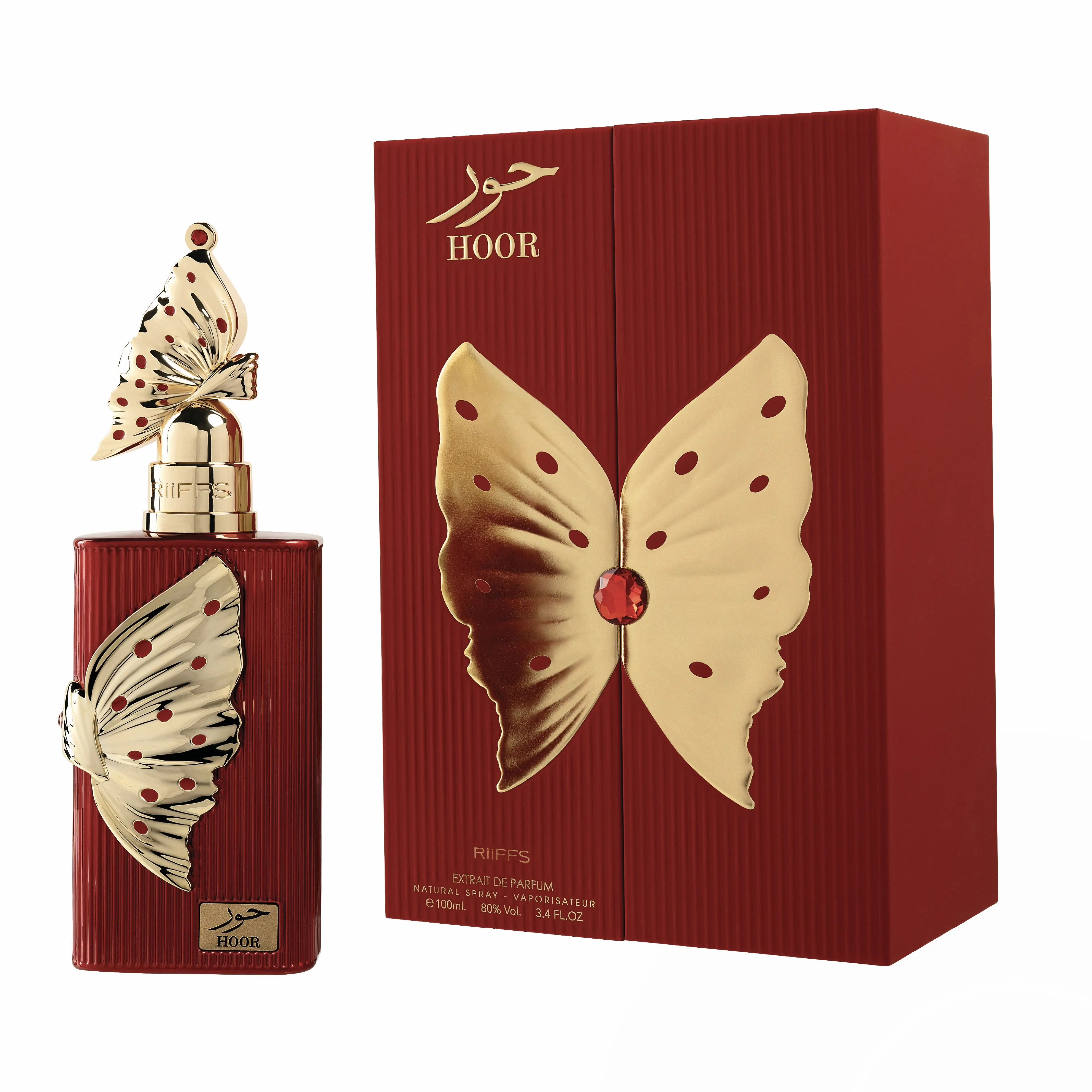 Riiffs Hoor Women's Eau de Parfum Spray, 3.4 fl oz Single Item Liquid Fragrance (3 to 3.9 fl oz) - Clean, Elegant, and Versatile Floral Citrus Scent with Creamy Woody Accords, Long-Lasting Daily Wear, Amber Musk Drydown