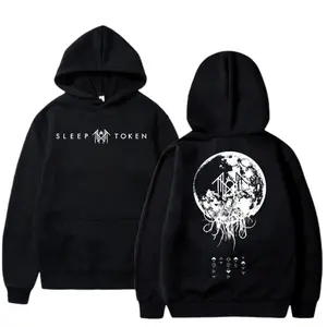 Vintage Sleep Token Reaper 2 Sides Hoodie, Sweatshirt, T-Shirt, Retro Rock Band Hoodie, Sleep Token Sweatshirt, Tour Merch Gift for Men & Women, USA-Made & Printed Apparel