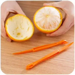 Peeler gadgets for fruit