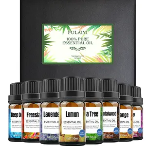 PULAIYI Essential Oil Set - 12 x 10ML Pure Oils for Diffuser Humidifier Soap Candle & Bath Bombs Aromatherapy Gift Kit for Wellness Healthcare Solution