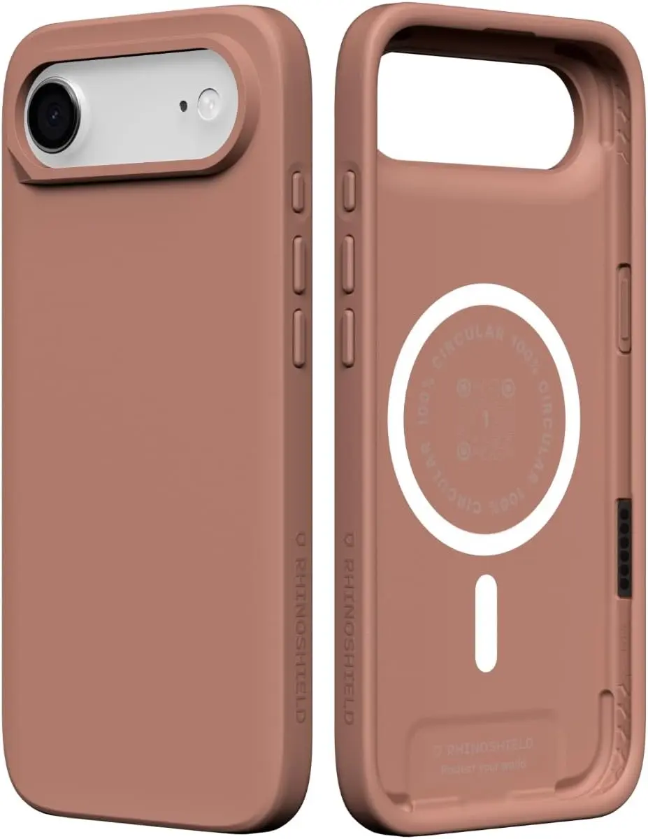 RhinoShield Phone Case Compatible with MagSafe for iPhone Air | SolidX - Reinforced Shock-Absorbing Protection, Minimal and Slim Design with Military Grade Drop Protection - Dawn Clay