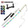 DKD Light Up Anime Samurai Katana Shirayuki Sword – 40" LED Color-Changing Cosplay Prop with 10 Light Modes, Sageo Belt & Display Stand Perfect Halloween Christmas gifts