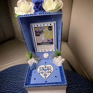 #5 Blue logistic Lagoon Shark Memory Box