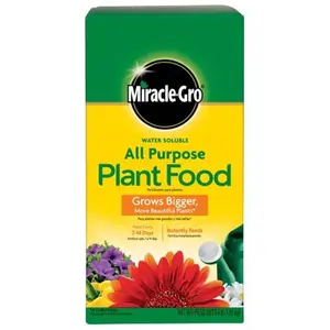 Miracle-Gro Water Soluble All Purpose Plant Food, 4lb