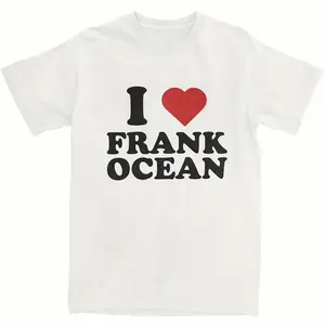 T - Shirt with "I Love Frank Ocean" Heart Design