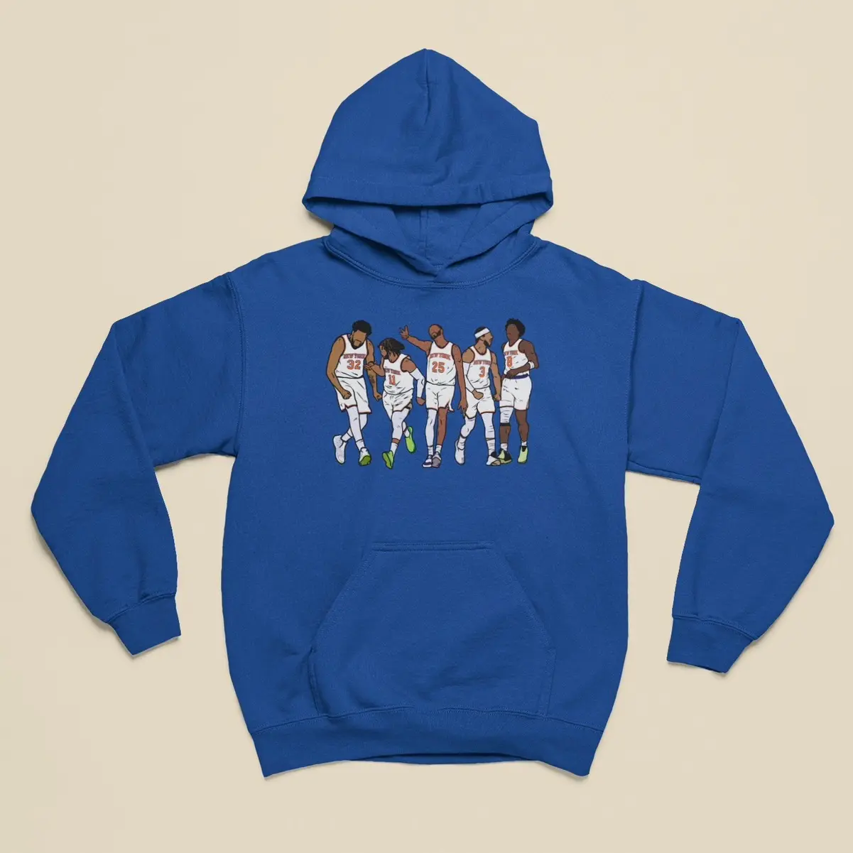 KAT, Brunson, Mikal, Hart & OG New York Hoodie KAT, Brunson, Mikal, Hart & OG New York Hoodie