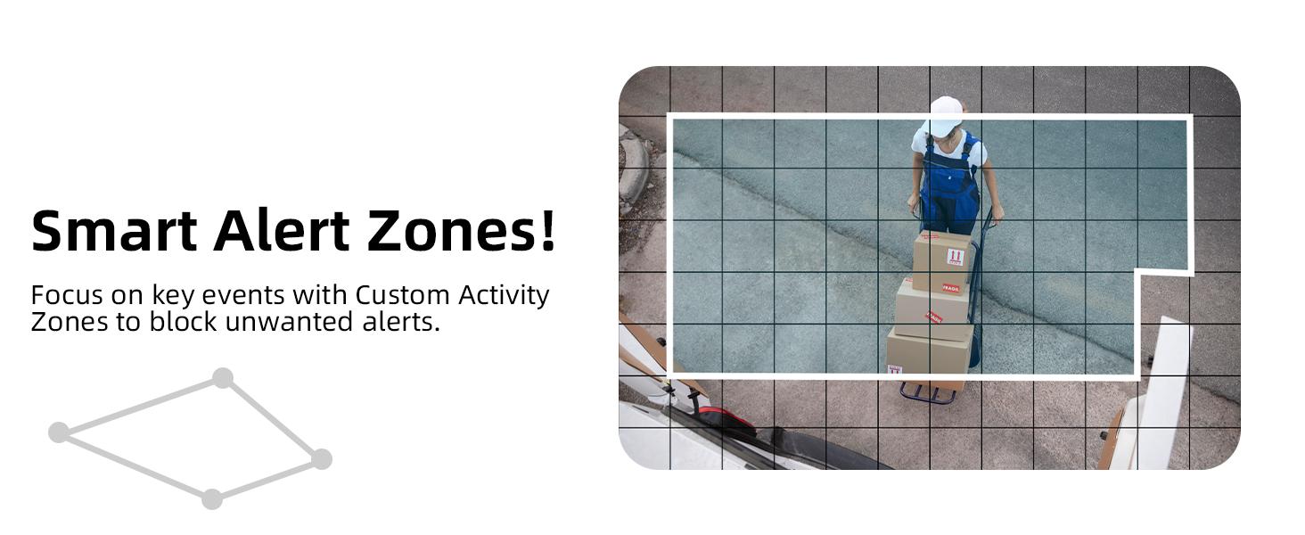 5G/2.4G Wi‑Fi outdoor wireless security camera, 2K outdoor wireless cameras for home security with AI detection, siren, color night vision, IP66 waterproof, two-way audio, works with Alexa and supports Matter (W1), 1 piece