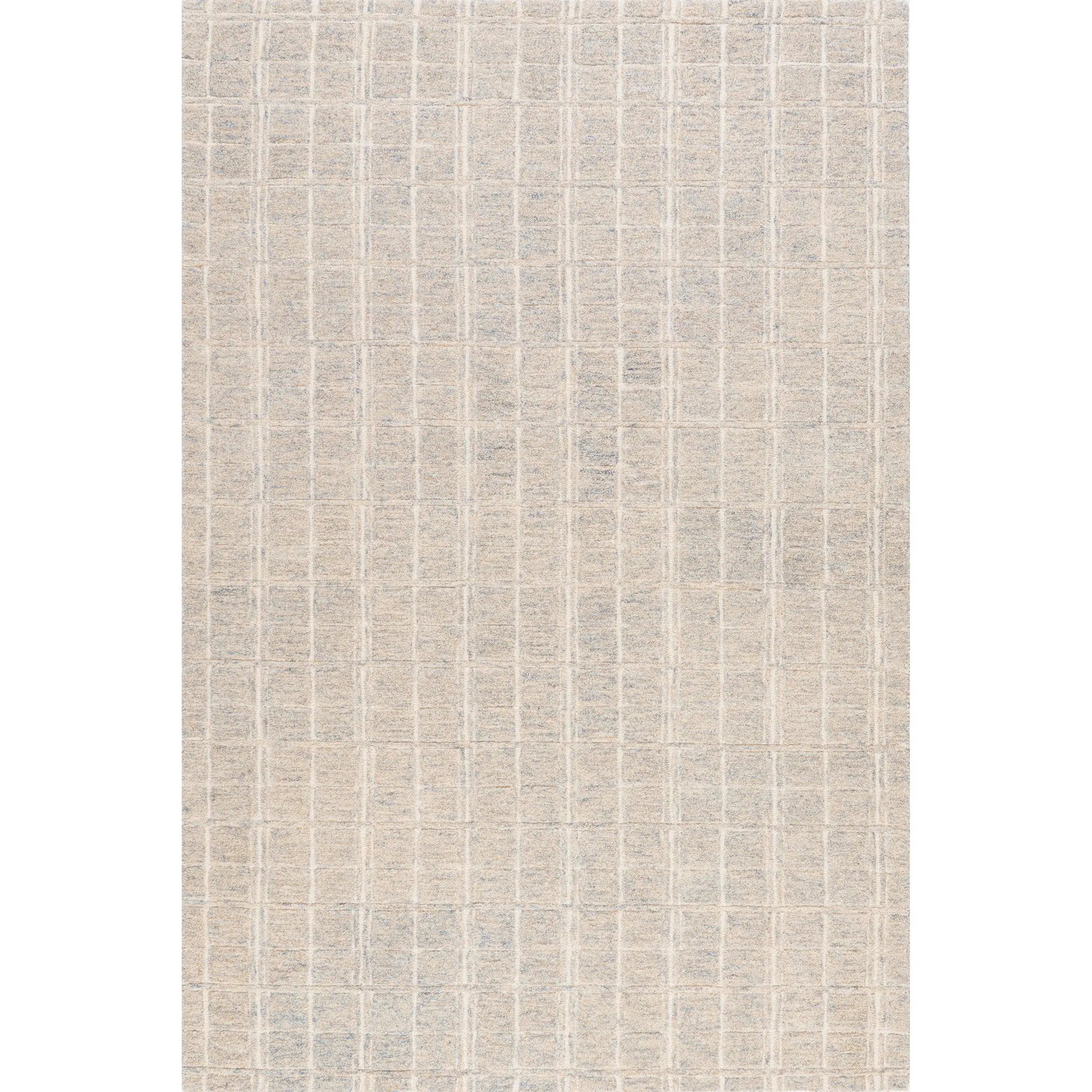 Camellia Checkered Wool Area Rug