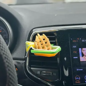 NewHorizon3D Large Car Vent Sauce Holder (Dipper) (2Pack) for Easy Dipping on the Go