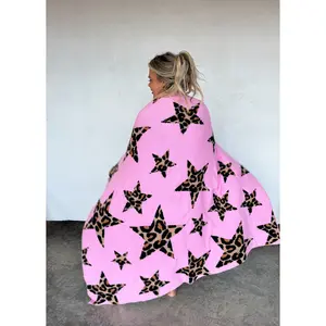 CHEETAH & STAR CLOUD BLANKET