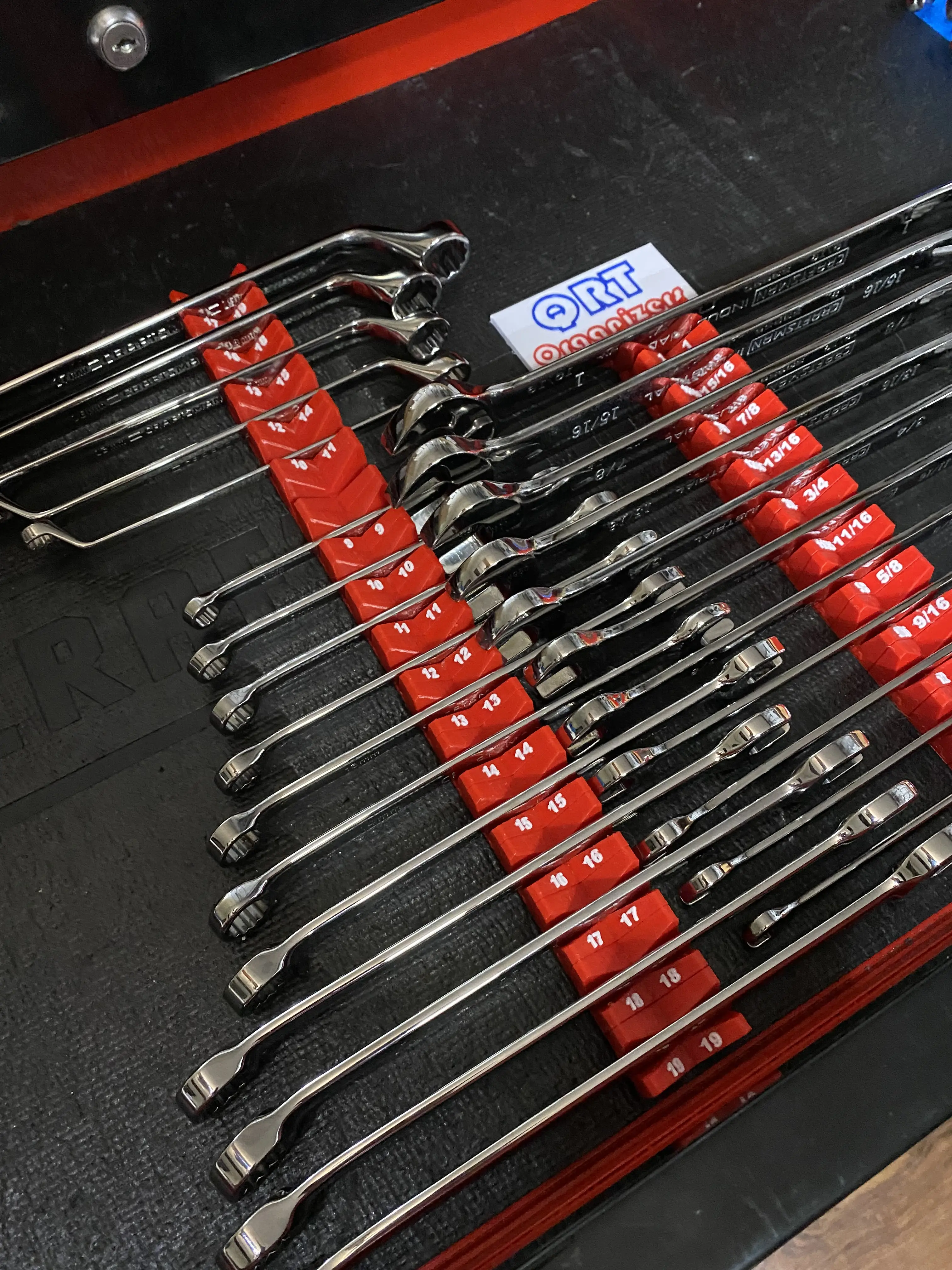 Mag Lock Vertical Modular Wrench Organizers
