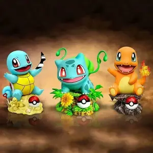 10cm/3.94in Pokemon Anime Figure Bulbasaur Action Figures Pvc Statue Collection Model Toys for Children Gifts