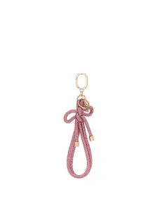 Victoria's Secret Knotted Shine Wristlet Strap Keychain
