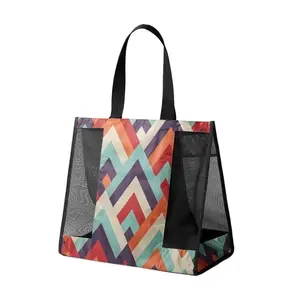 CANVAUSA Lux Mesh Tote - Waterproof, Multi-Use, Machine Washable - Large Capacity