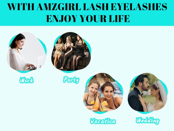 【Buy One Get One Free】AMZGIRL LASH 320 Clusters DIY Cluster Lash Extension Kit - Waterproof, Bond & Seal, 30D+40D Eyelashes, Makeup Cosmetic