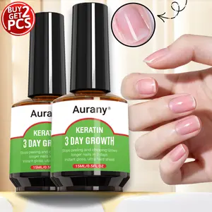 2Pcs Nail Care Oil -  nail growth oil , Manicure Moisturizer, With Collagen, Creating a protective barrier ,Moisturizes Nails Increases nail's moisturecontent, helping decrease breakage，Suitable for nail breakage and splitting-15ML Moisturizing Hydration