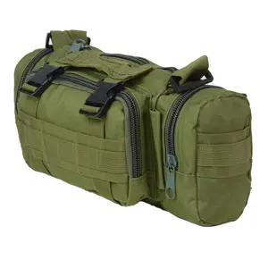 Sports Outdoor Camouflage Cycling Photography Tactical Waist Bag Multifunctional Outdoor Hiking Travel Mountaineering Single Shoulder Crossbody Bag