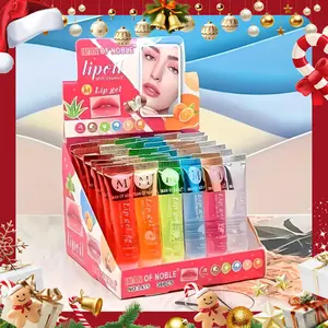 【Class of 2026 Gift for Her】12PCS-UNISEX Sample Lavish Lip Magic for Plump and Shiny Lips with Advanced Hydration and Color Enhancement Variety Pack Lipgloss for Daily Use Daily,Multifruit Nourishing Lip Mask Set