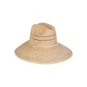 Lack of Color The Vista – Handwoven Wide Brim Raffia Sun Hat for Women, Natural Straw Hat with Cattleman Crown