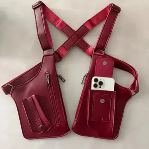 Adjustable Underarm Shoulder Bag for Men and Women - Anti-theft Hidden Storage for Cell Phones and Other Hunting and Outdoor Gear, Faux Leather best holiday gift