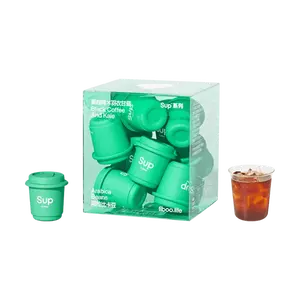 FIBOO Kale Coffee Alakaberry Black Coffee Instant Drink 4g x 10 Cups Sugar-Free High Fiber