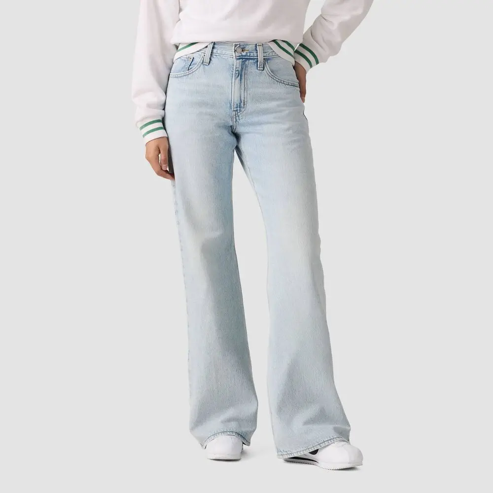 Levi's Women's Middy Loose Bootcut Jeans, Garment, Bottom Levi's Women's Middy Loose Bootcut Jeans, Garment, Bottom
