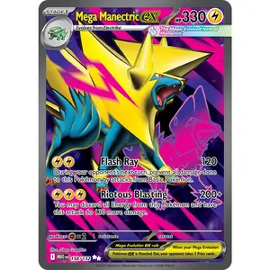 Pokémon TCG: Mega Manectric EX Mega Evolutions 158/132