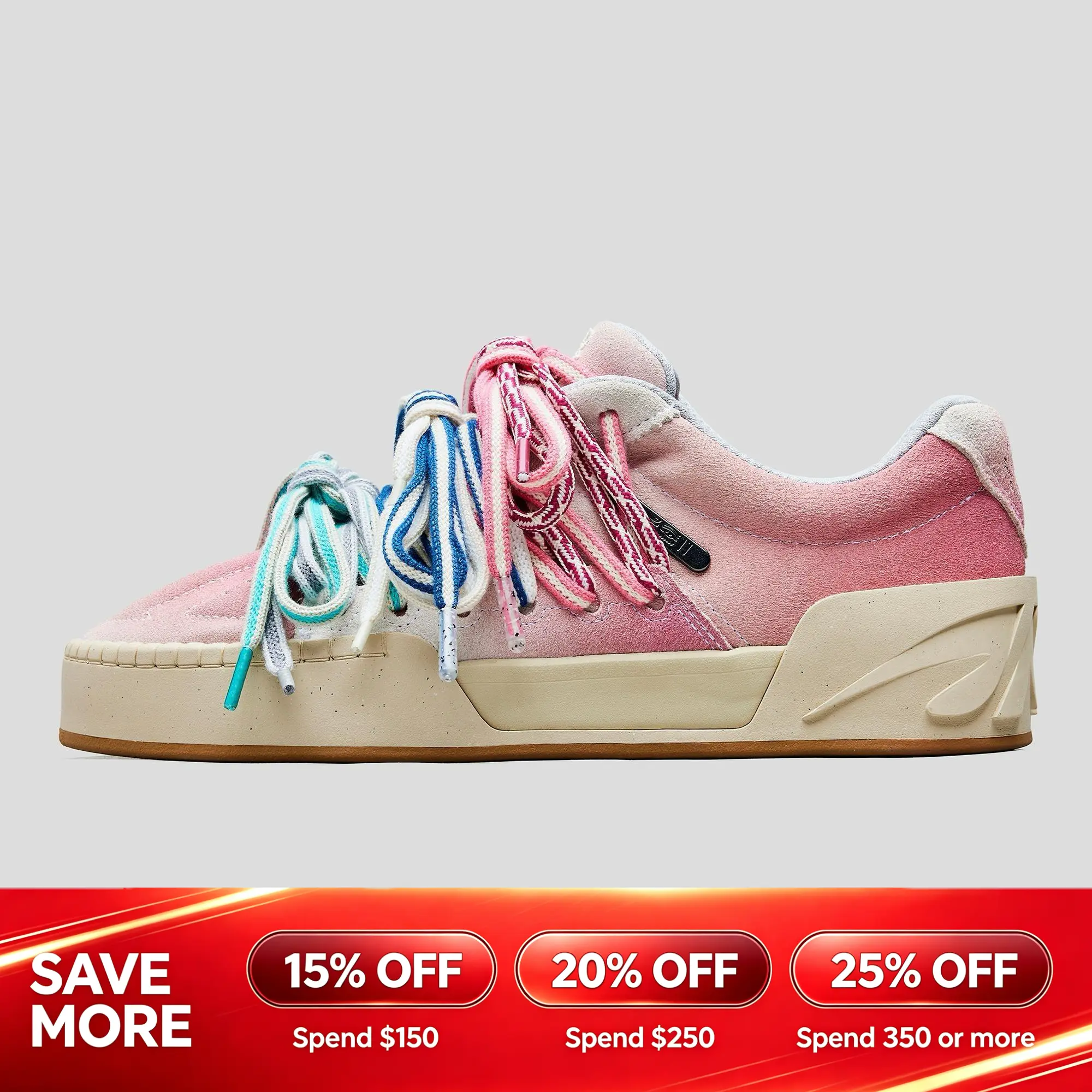 ANTA Men Hélà Style "Roots" Sneakers Kyrie Irving Fashionable Trendy Breathable Sports Shoes