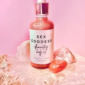 Sex Goddess Illuminating Body Oil | Scented Body Oil | Body Shimmer Oil | Organic