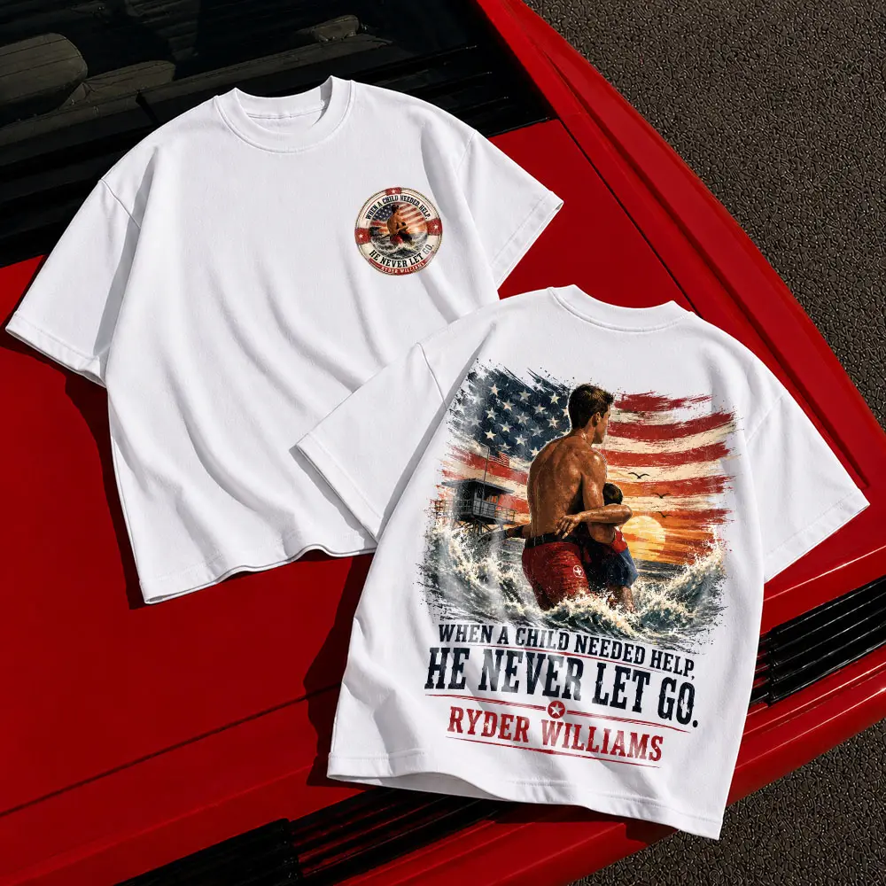 Ryder Williamss Shirt, Fist Year LifeGuard shirt, Hero American shirt, Unisex Shirt, Full Sizes, Full Colors