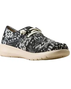 Ariat Women's Women'S Hilo Southwestern Casual Shoes Moc Toe - 10080573