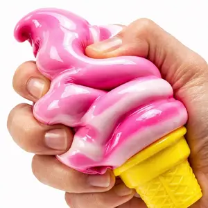 1/3/6/9PCS Ice Cream Squishy Toy Set – Super Soft Squeeze Fidget, Squishy Fidgets, Slow Rise Stress Relief Sensory Toy for Kids & Adults, Cute Desk Toy, Party Favor Gift