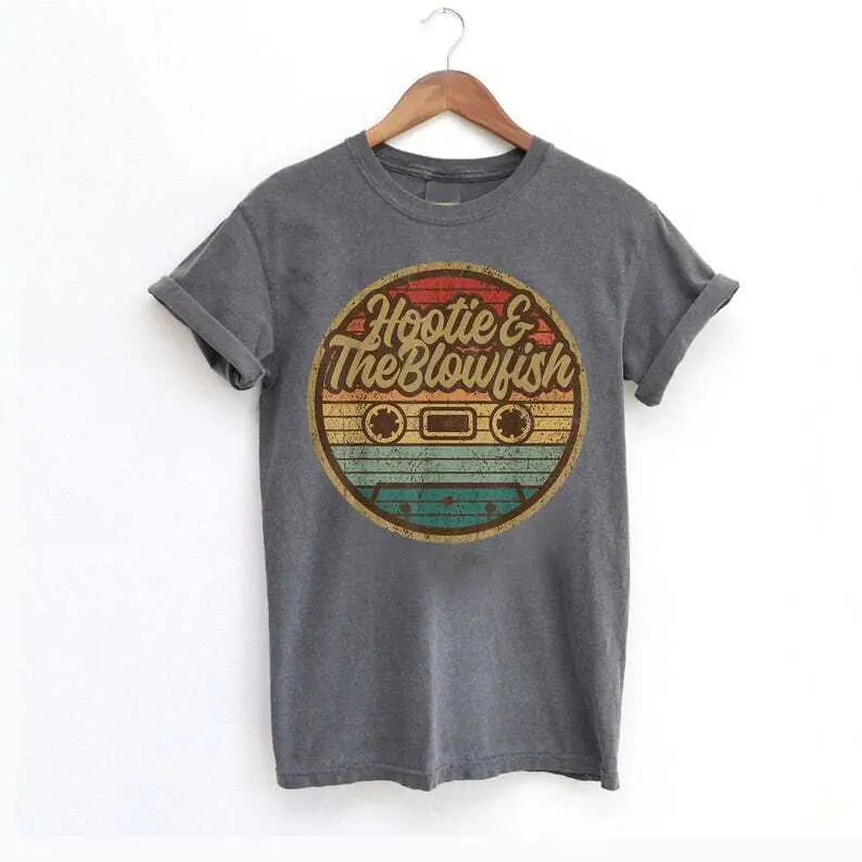Hootie And The Blow Retro Cassette Musician T-Shirt, Hootie And The Blowfish Tour 2024, Summer Camp with Trucks Tour