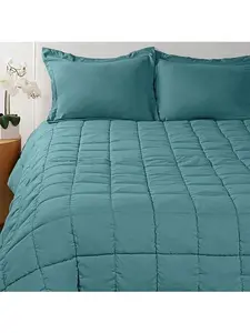 Concierge Collection Puff Comforter Set