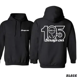 Snap-On 105th Anniversary Hoodie | Mechanic Streetwear Pullover | Vintage Tool Brand Graphic Hoodie | Unisex Heavyweight Sweatshirt | Gift for Mechanics, Garage Guys, Car Lovers | POD
