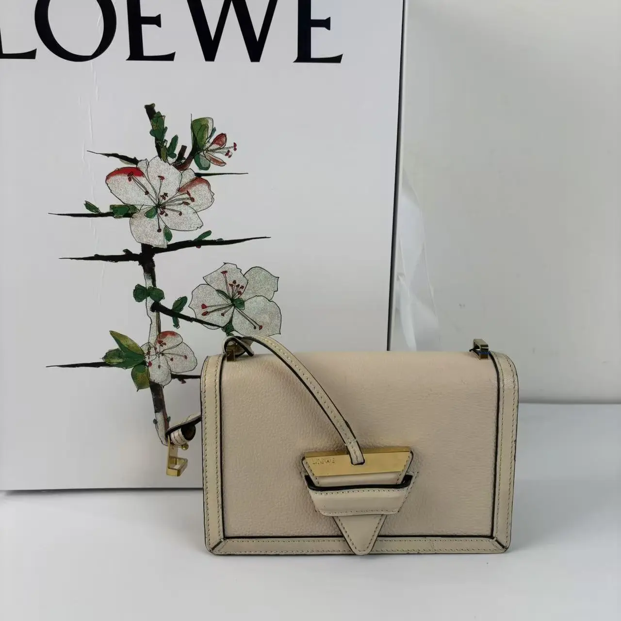 Pre-owned Loewe Barcelona Small Crossbody Bag