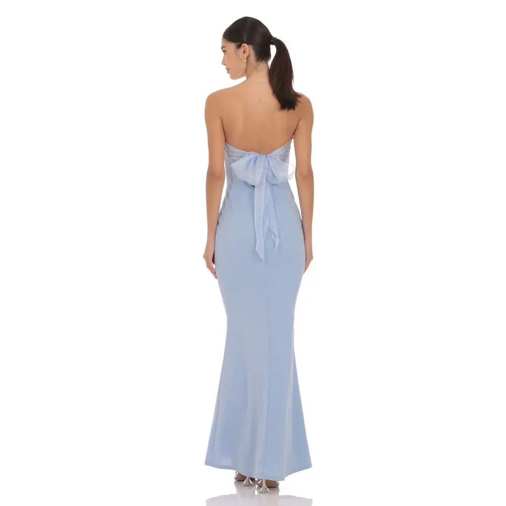 blue lavish alice dress Blue Ivy dress – Silai Studio main image 0