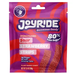 Joyride Sweets Candy Joyride Sour Candy Strips - 3.5oz-Gummy Candy,