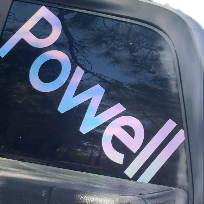 Custom Name Decals for Front or Back Windshields - Stylish Design for Home and Automotive Use