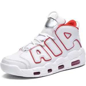 New style basketball shoes - high-top shock-absorbing air cushion sports shoes lightweight trendy shoes casual shoes for men